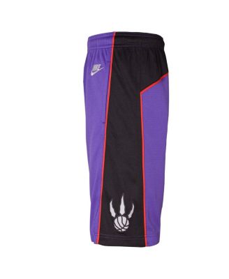 Youth Purple Toronto Raptors 2024/25 City Edition Swingman Performance Shorts