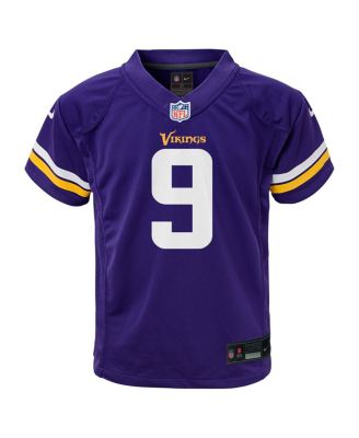 Toddler J.J. McCarthy Purple Minnesota Vikings Game Jersey