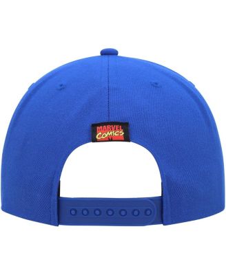 Youth Royal Captain America Comic Snapback Hat