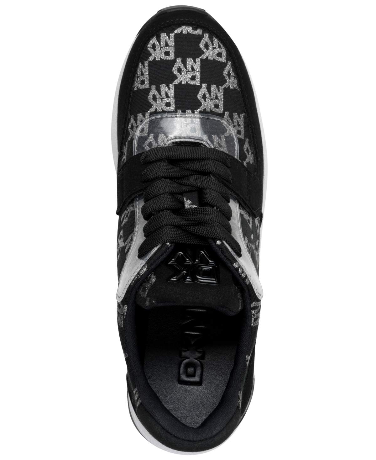 DKNY WOMEN'S KAMAY LACE-UP WEDGE SNEAKERS 
