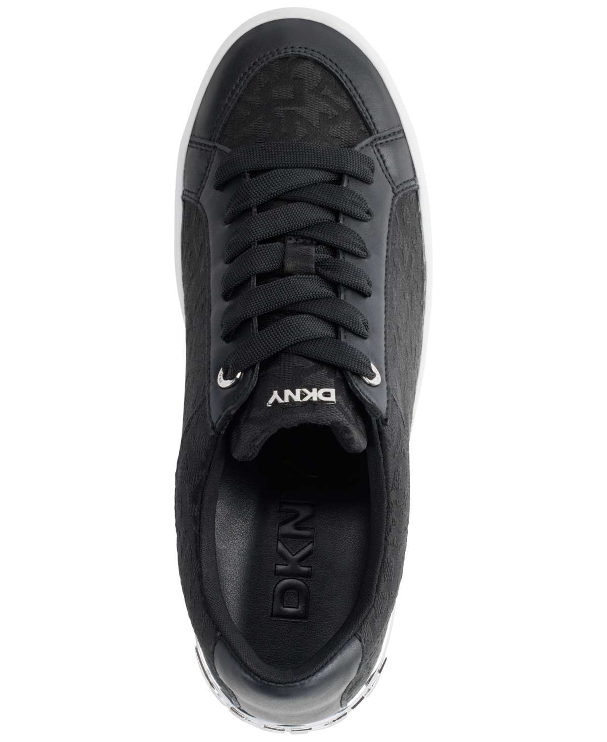 Dkny Women's Maben Lace-up Sneakers In Black