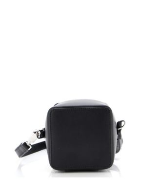Micro Gancicni Top Handle Vanity Case Leather