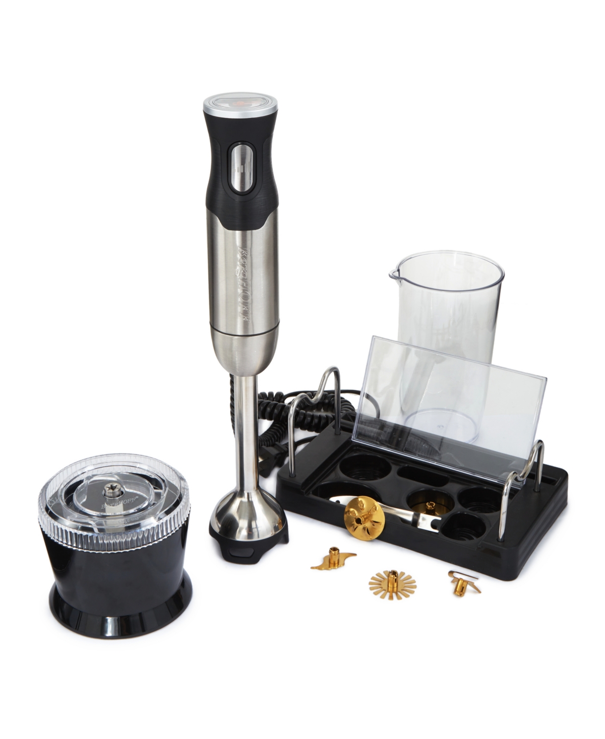 Berghoff X5 Pro Handheld Food Processor 10-piece Set In Black