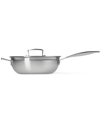 Classic Stainless Steel Round Chefs Pan, 3.5 Qt.