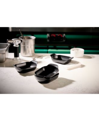 Enameled Cast Iron Mini Rectangular Bakers, Set of 4