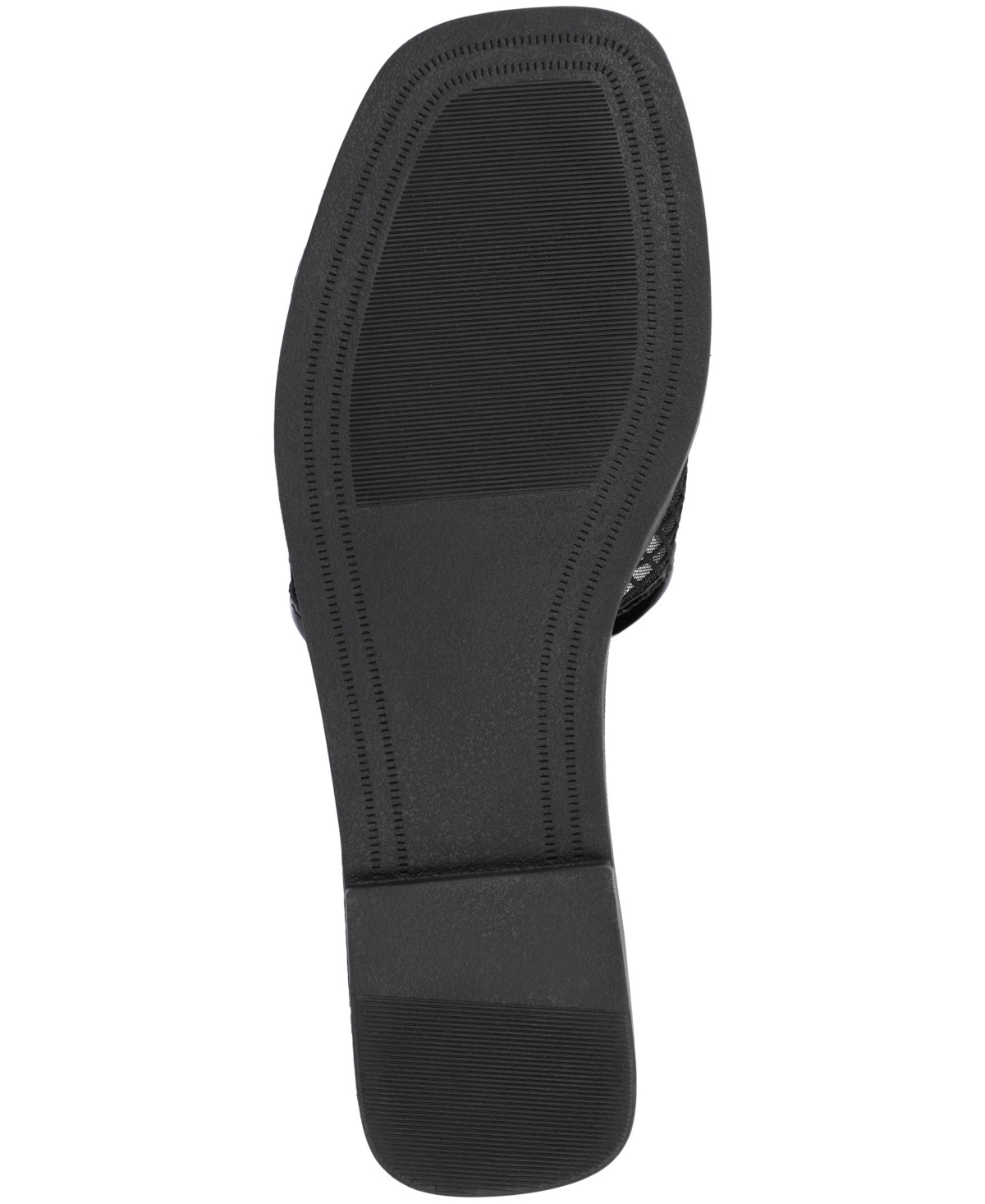 Journee Collection Breckley Flat Slide Sandal In Black
