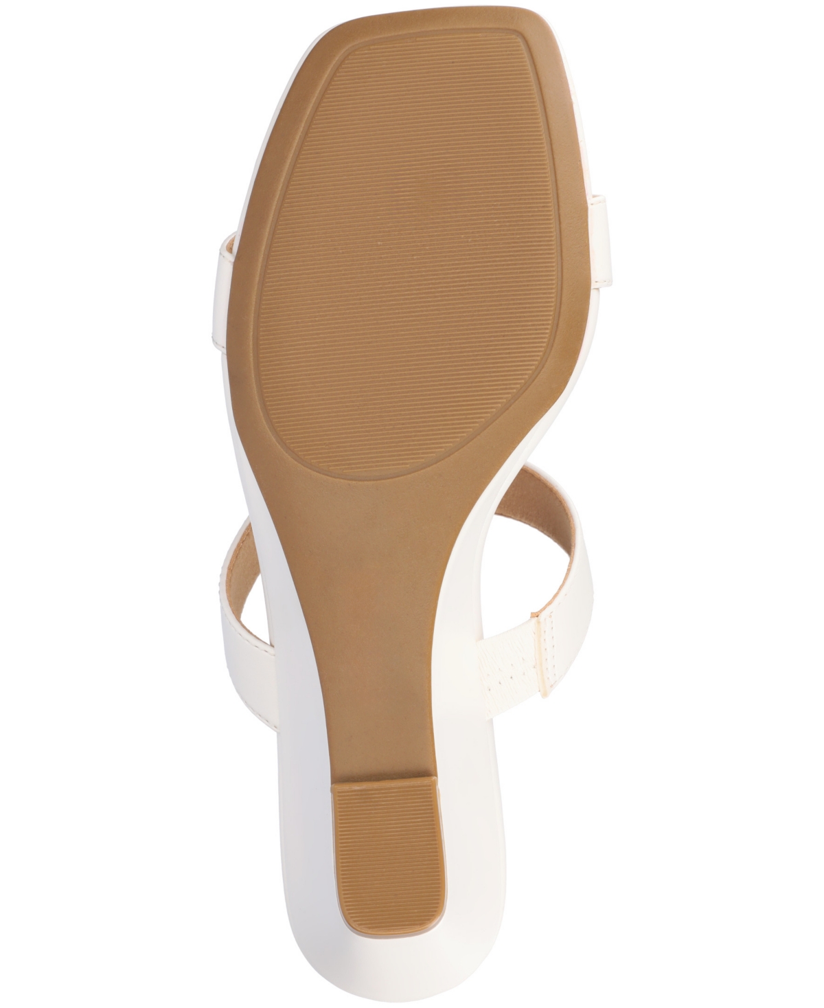 Shop Journee Collection Women's Clodie T Strap Dress Wedge Sandals In White