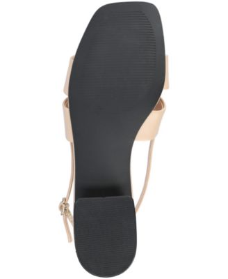 Women's Tabatha Block Heel Slingback Flat Sandals