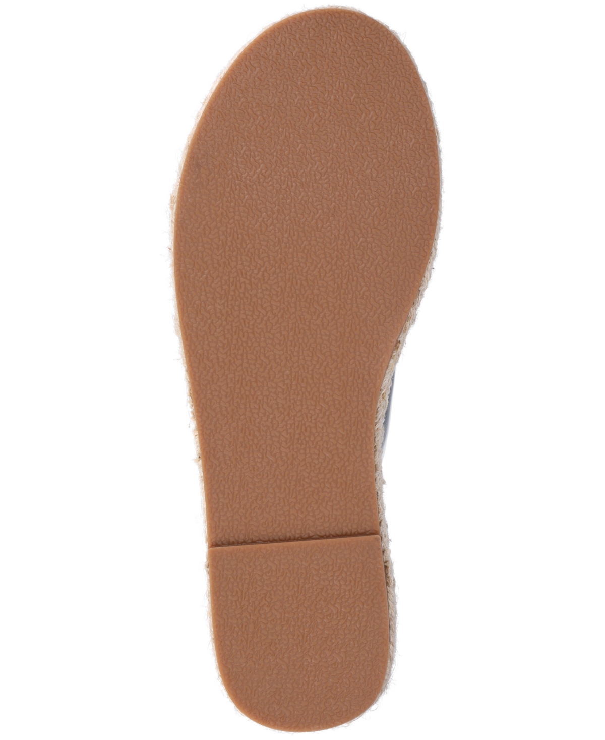 Journee Collection Women's Tresah Double Strap Espadrille Sandals In Black Patent
