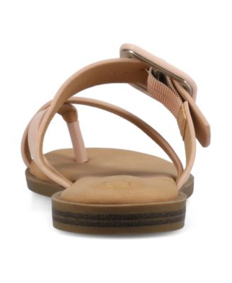 Women's Layra Strappy Buckle Flat Sandals