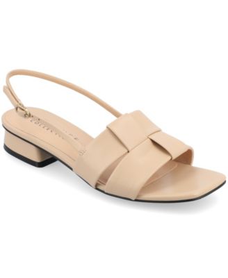 Women's Tabatha Block Heel Slingback Flat Sandals