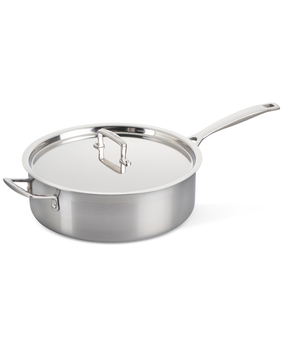 Le Creuset Classic Stainless Steel Round Saute Pan With Lid, 6 Qt. In Stainless Steel