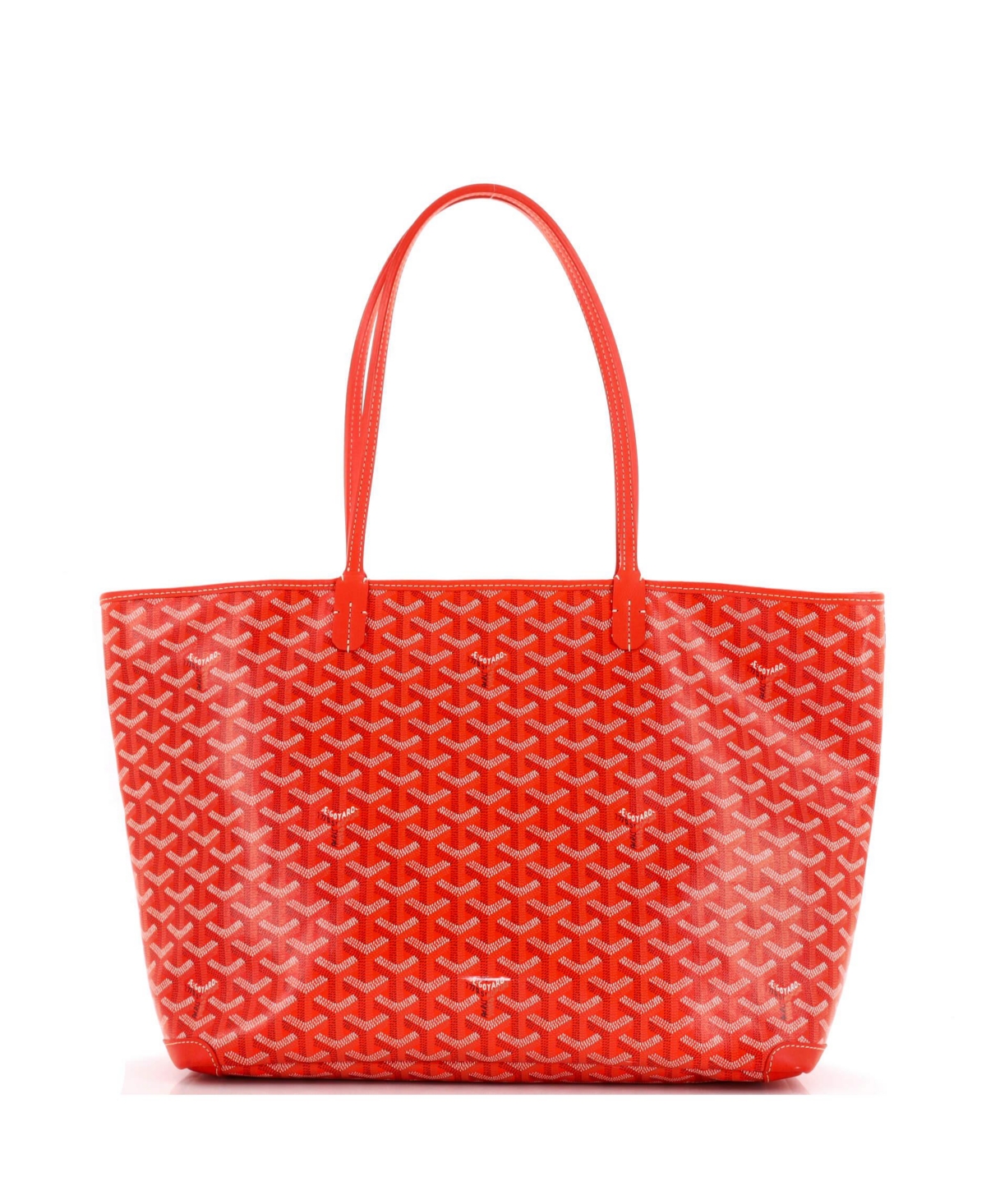 Mm Artois Tote Coated Canvas - Orange