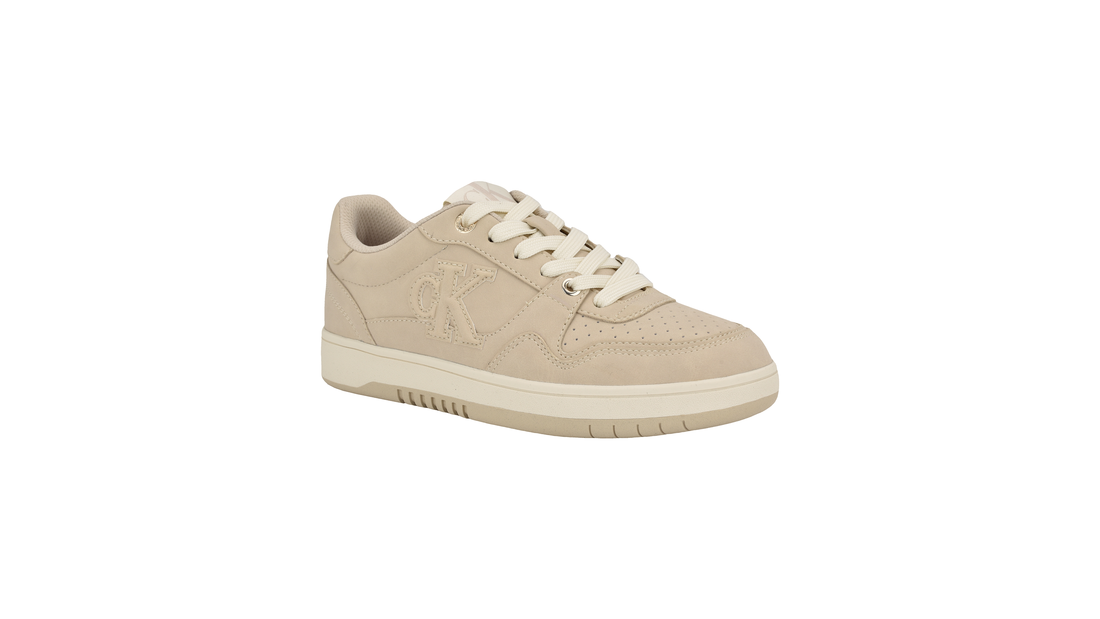 Calvin Klein Women's Henlea Logo Lace-Up Casual Sneakers