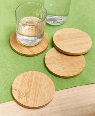 Bamboo Coasters, Set of 4, Exclusively at Macy's