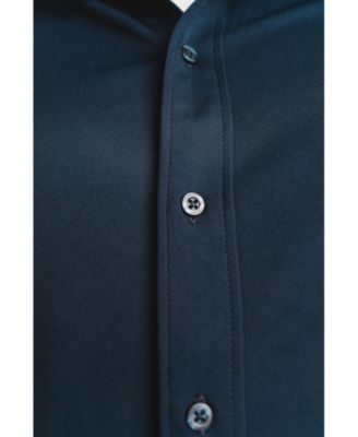 Big & Tall commuter shirt short sleeve button down