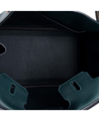 Birkin 25 Handbag Green Swift with Gold Hardware