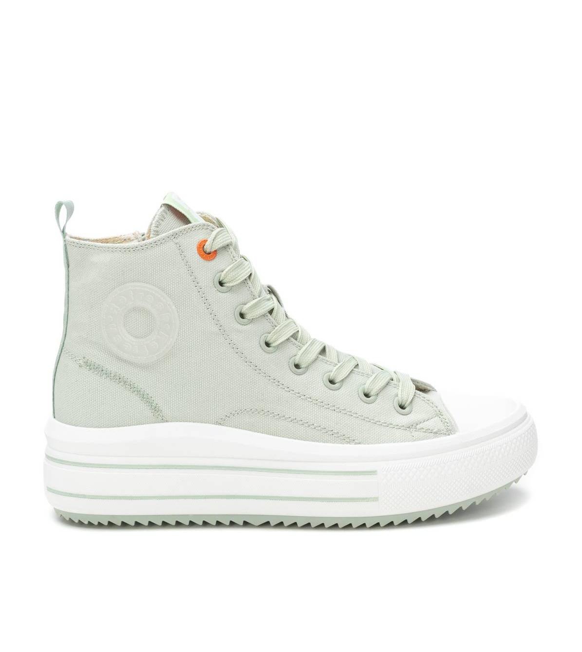 Refresh Collection Women's Casual Canvas High Top Sneakers By Xti - Black