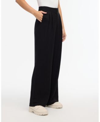 Women's Pleated Wide Leg Pant