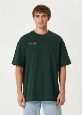 Men's Cotton Oversized Tee With Emboss Detail