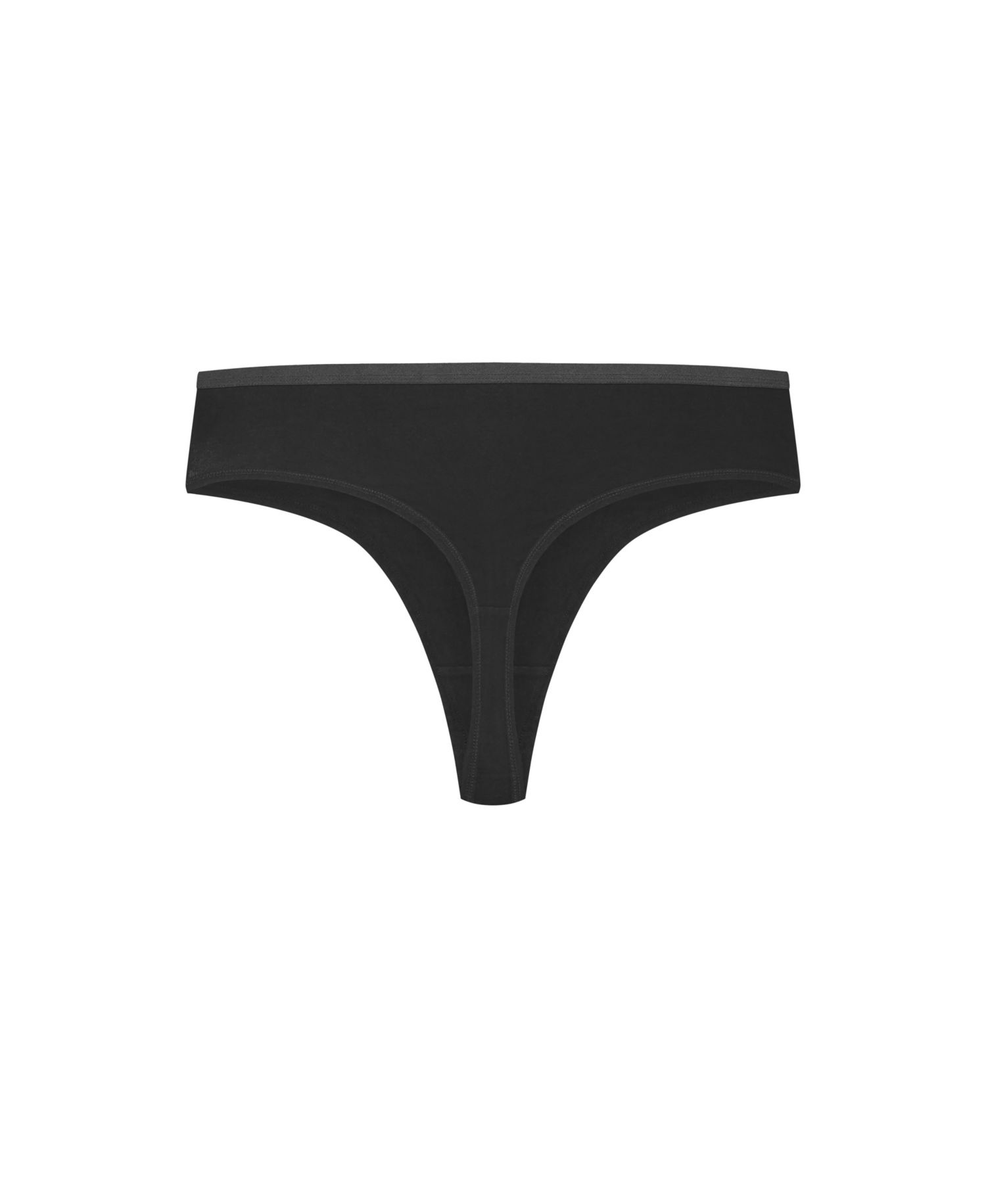 Plus Size 3 Pack Cotton Thong