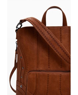 Women's Medium embroidered backpack