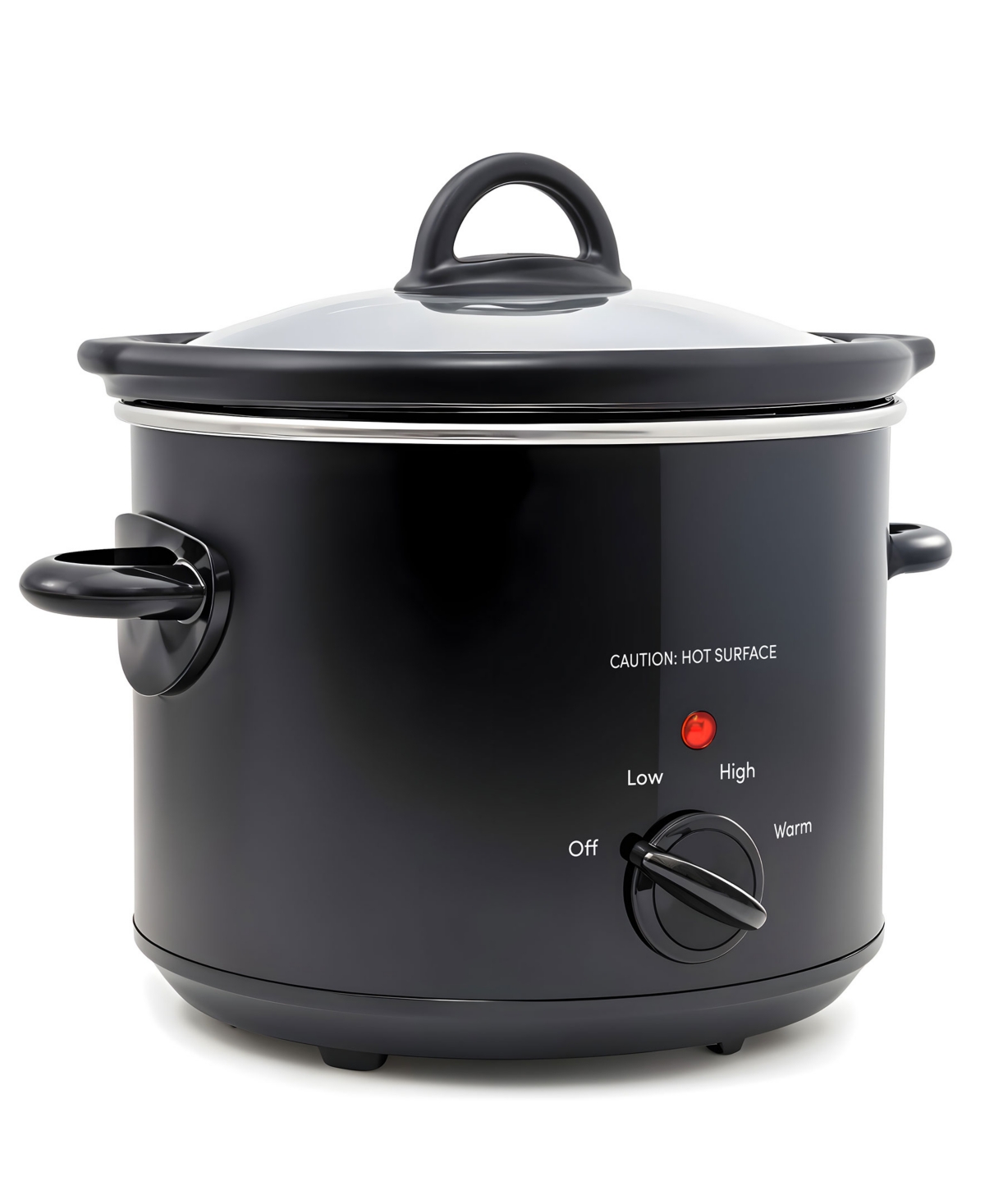 3 Quart Slow Cooker Black - Black