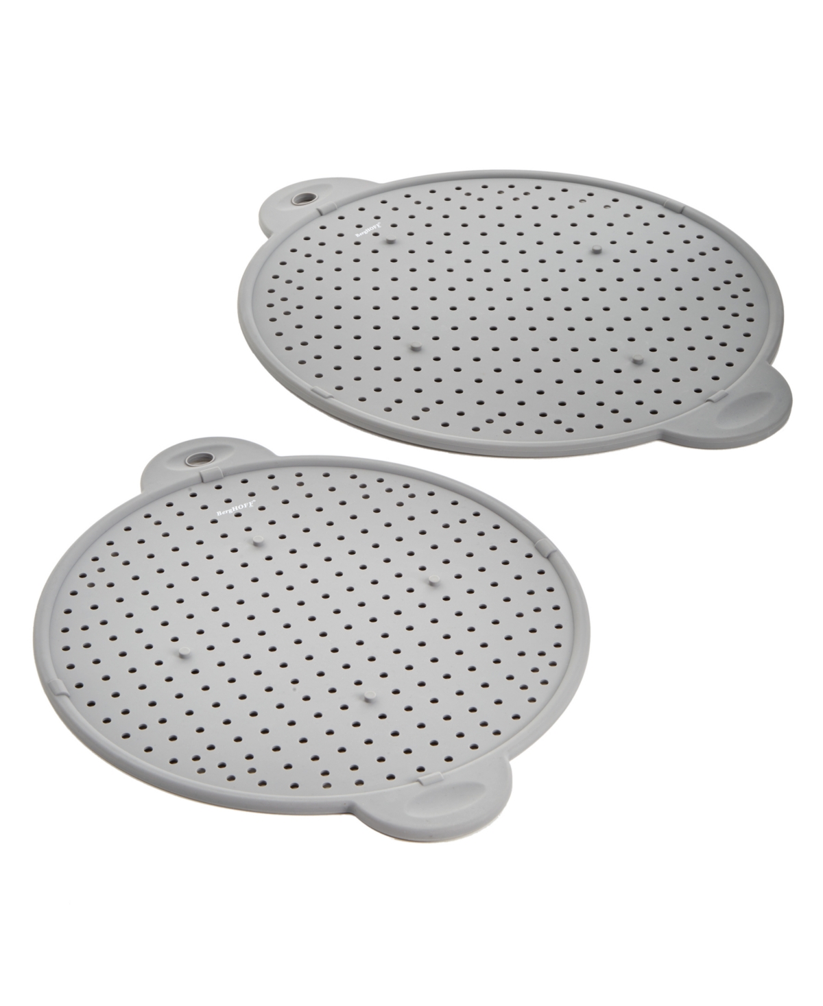 Berghoff Silicone 13" Splatter Screen With Dual Handles In Gray