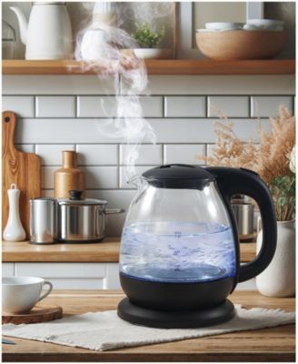 1L Electric Glass Water Kettle