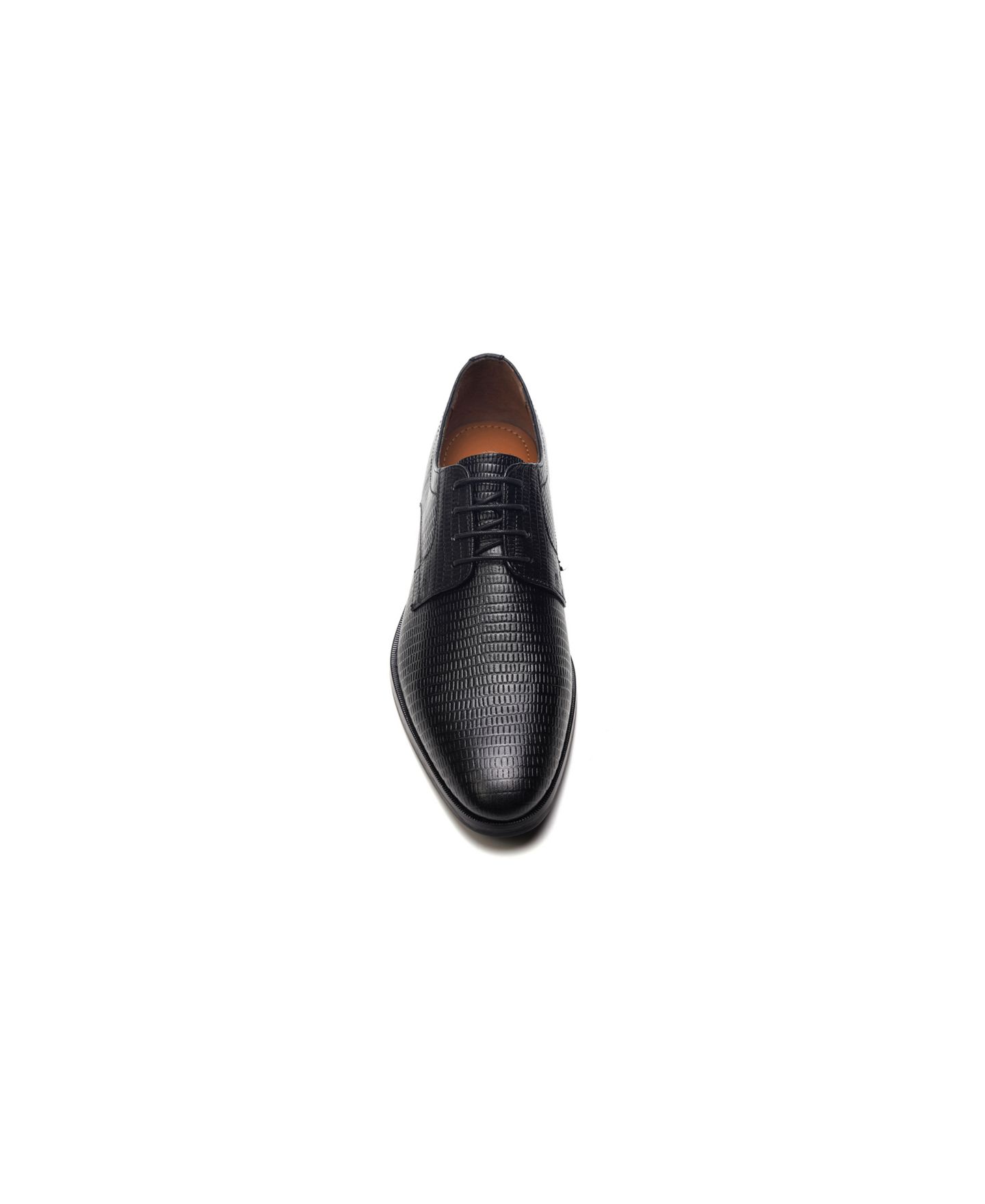 Обувь Carlos by Carlos Santana Men's Miles Derby Dress Shoe, цвет: Чёрный кожаный — фото 3