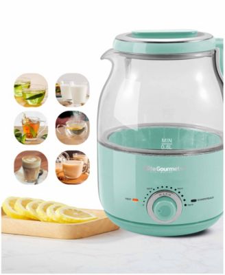 1.25 Quart Adjustable Temperature Electric Honeypot Glass Kettle with Keep Warm