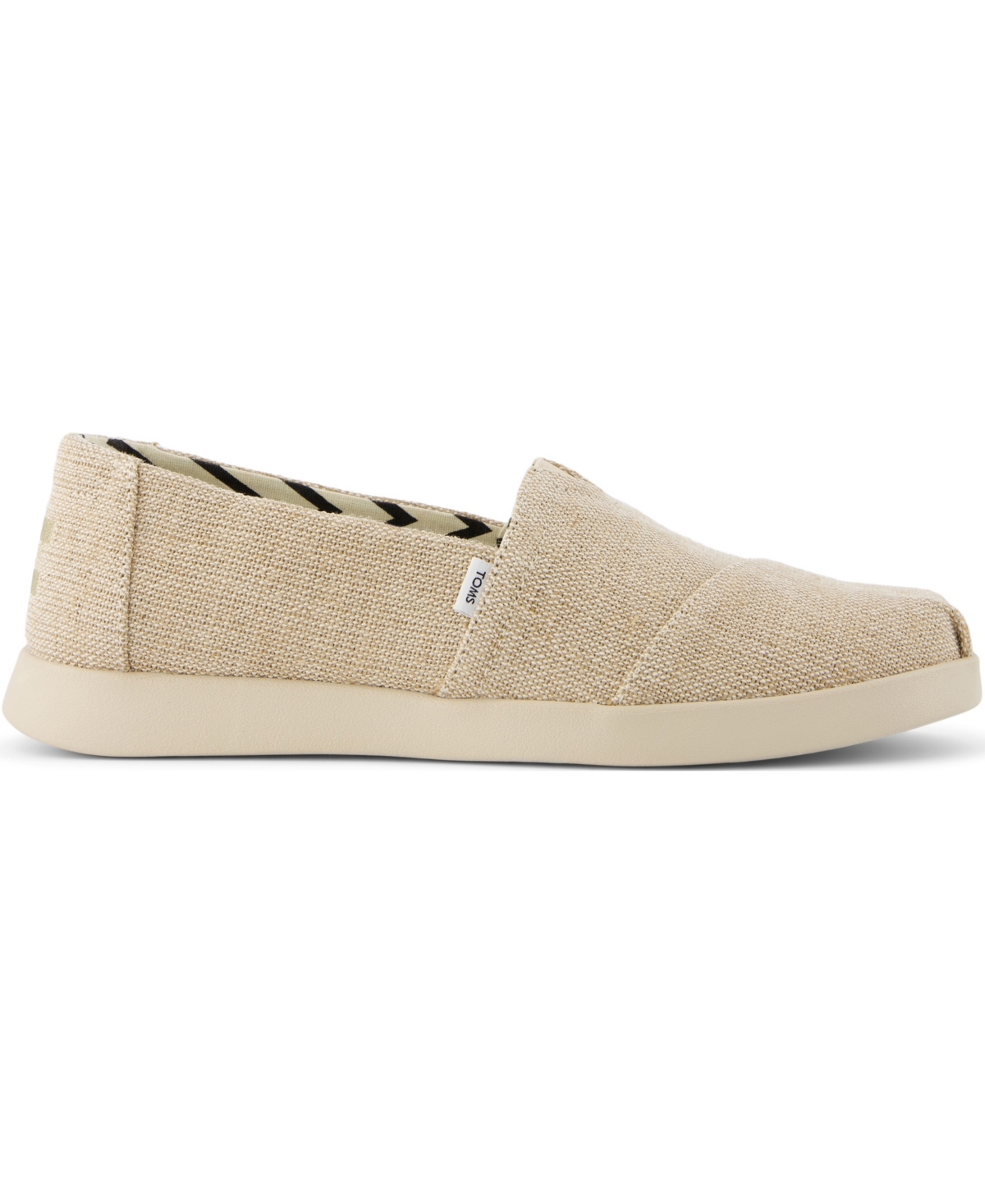 Shop Toms Women's Alpargata Plus Espadrille Slip-on Loafers In Natural Undyed Heritage Canvas
