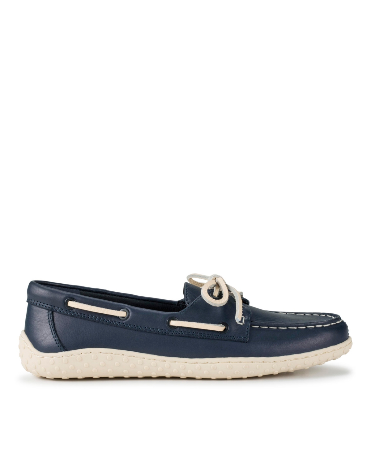 Baretraps Women's Origins Beverlie Slip-on Boat Shoes In Navy Leather