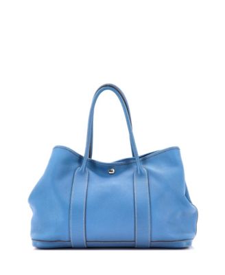 36 Garden Party Tote Leather