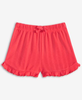 Baby Girls Mix and Match Pointelle Shorts