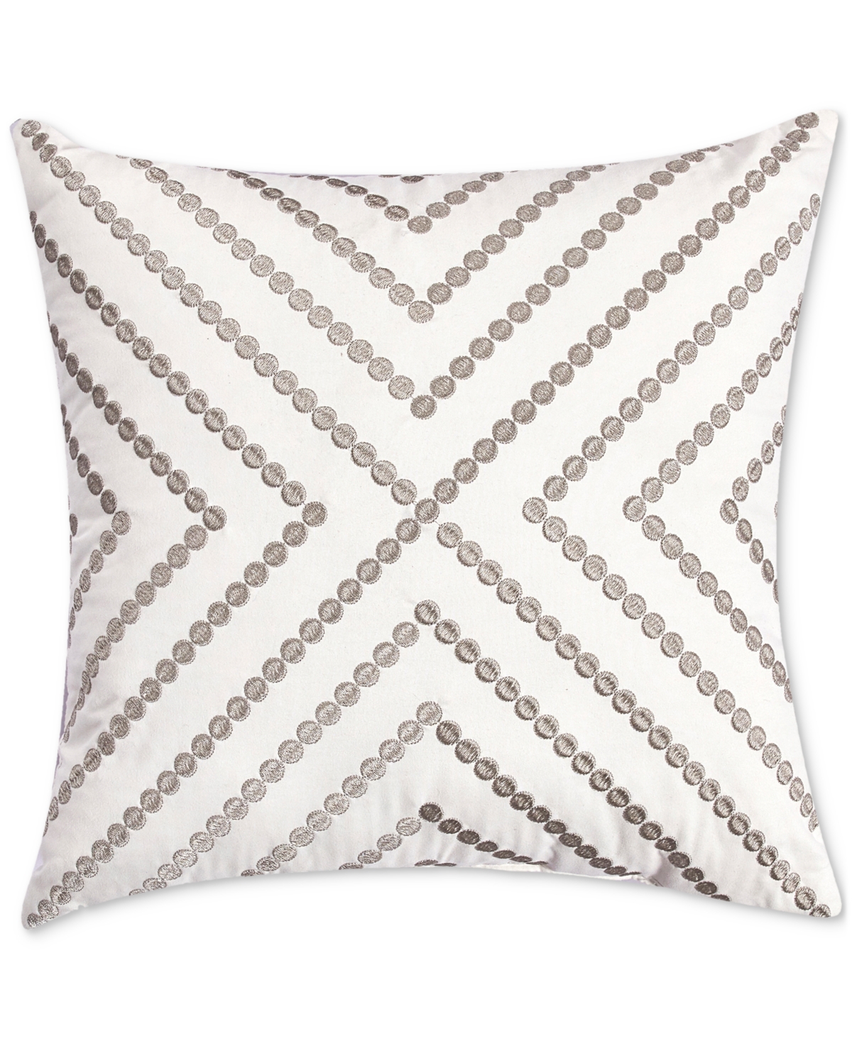 Rachel Roy Chenille Waffle 4-pc. Comforter Set, Full/queen In White  Taupe