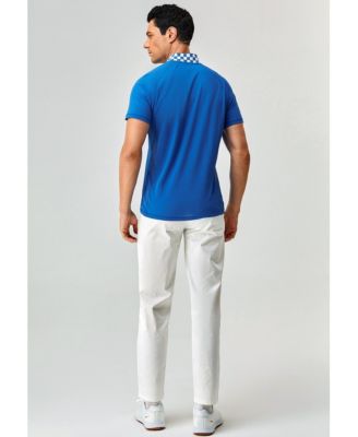 Bellemere Men s Checkered Collar Top