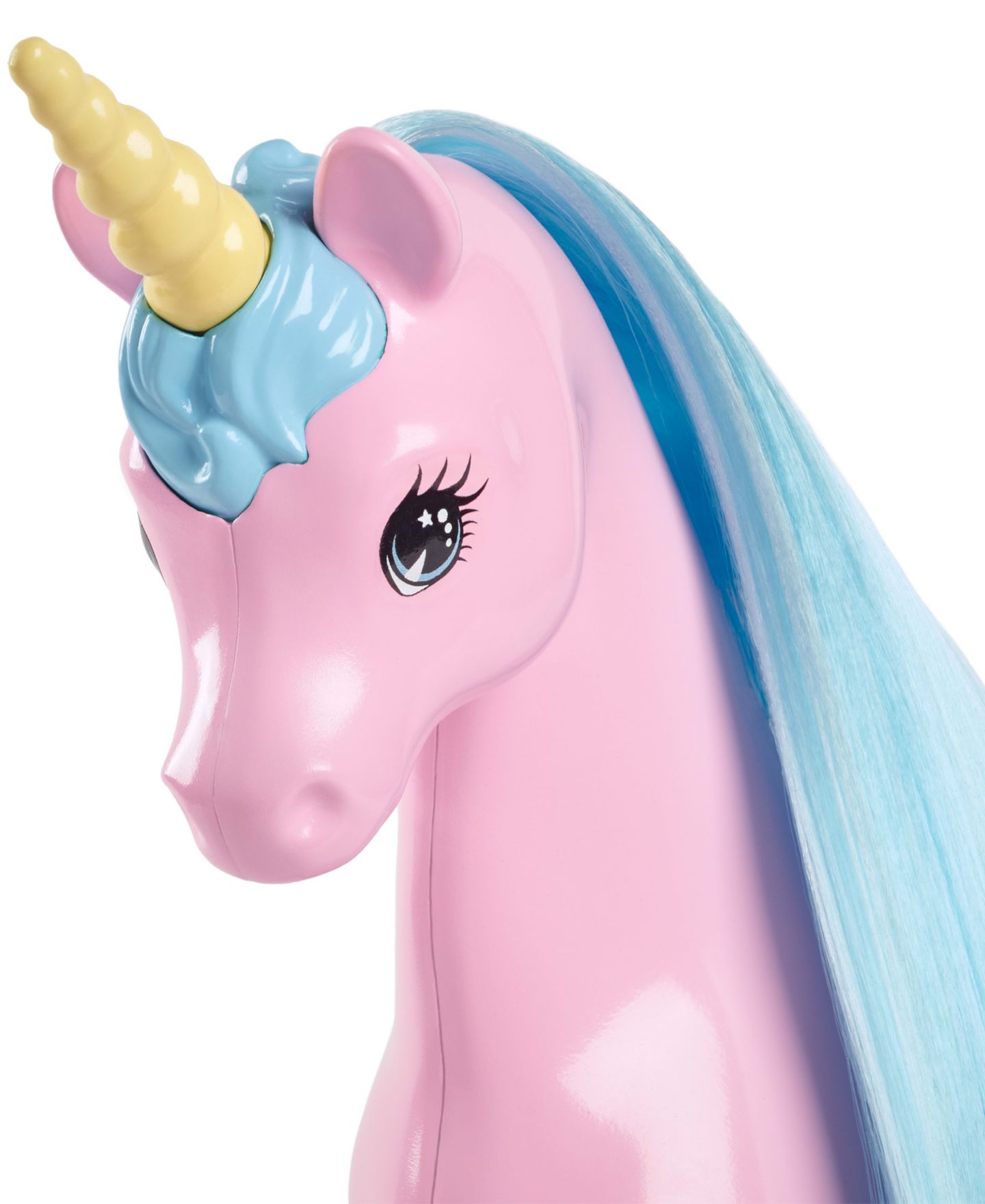 Игровой набор Barbie: фэнтези-кукла и единорог с седлом, щёткой и аксессуарами — фото 3
