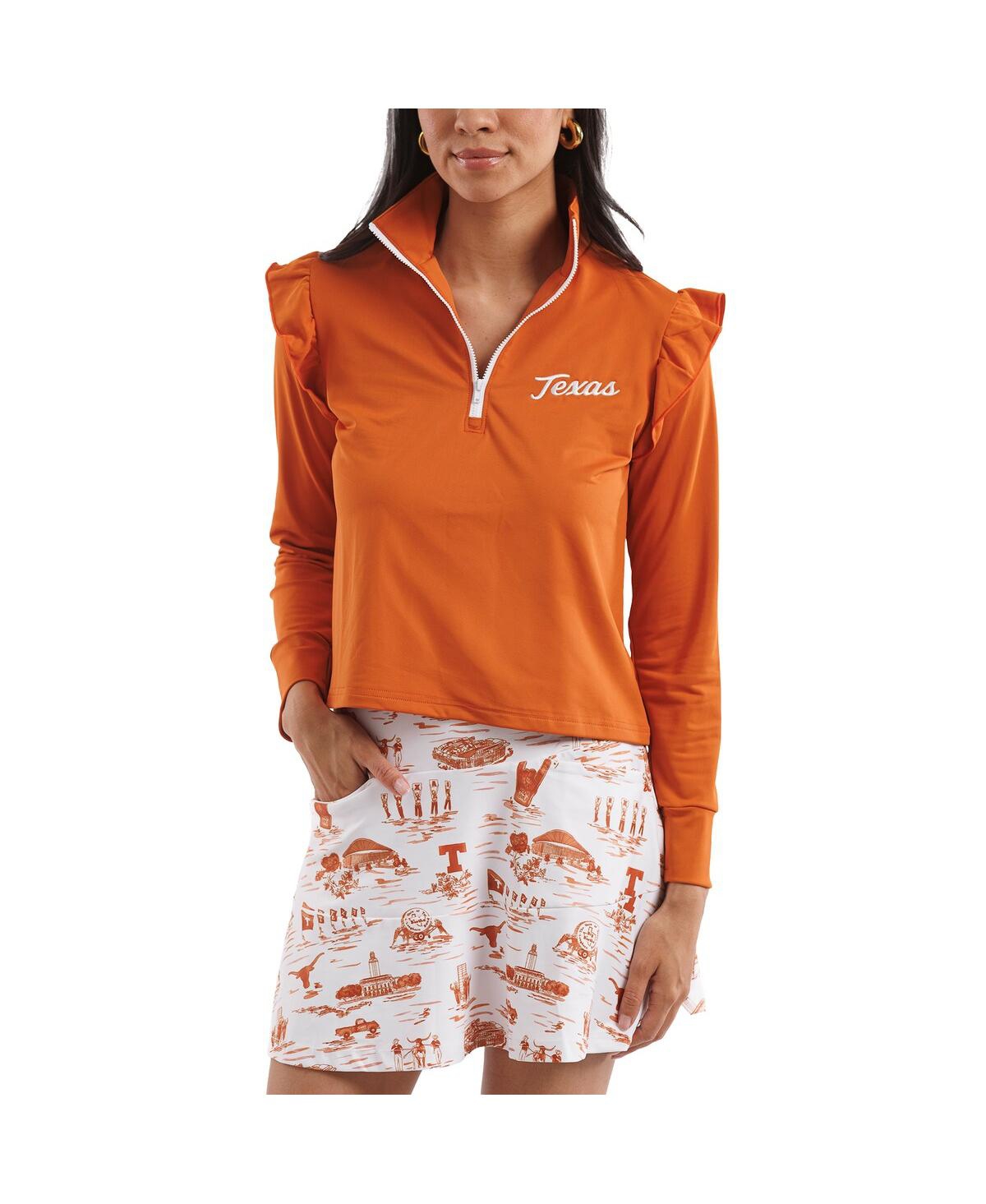 Women's Texas Orange Texas Longhorns Tailgate Collection Grayson Top - Texas Orange