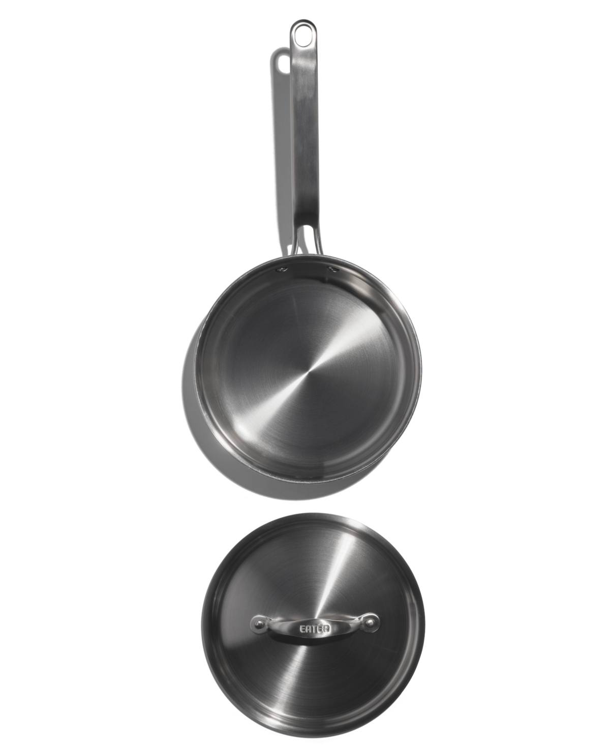 Heritage Steel X Eater 5-ply Stainless Steel 2-qt. Saucepan With Lid In Silver
