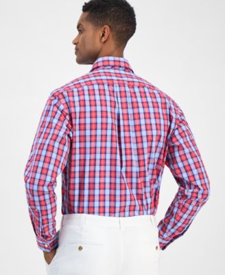 Men's Plaid Dress Shirt, Exclusively at Macy's