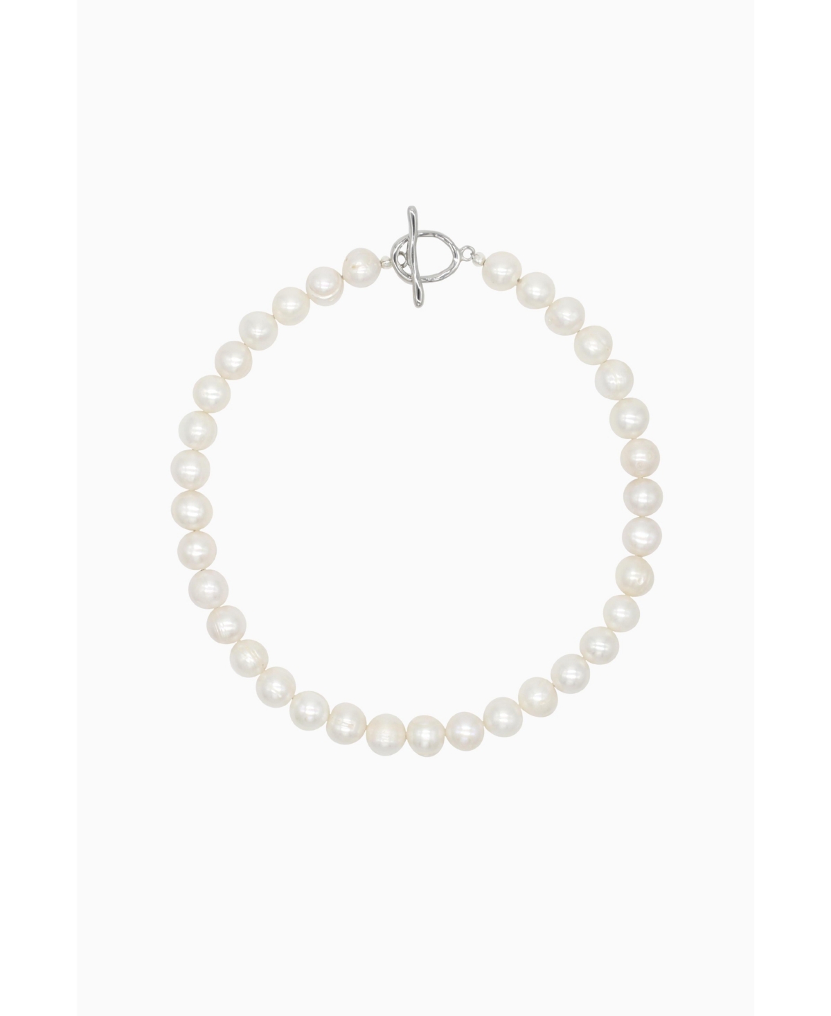 Xl Pearls Necklace - White