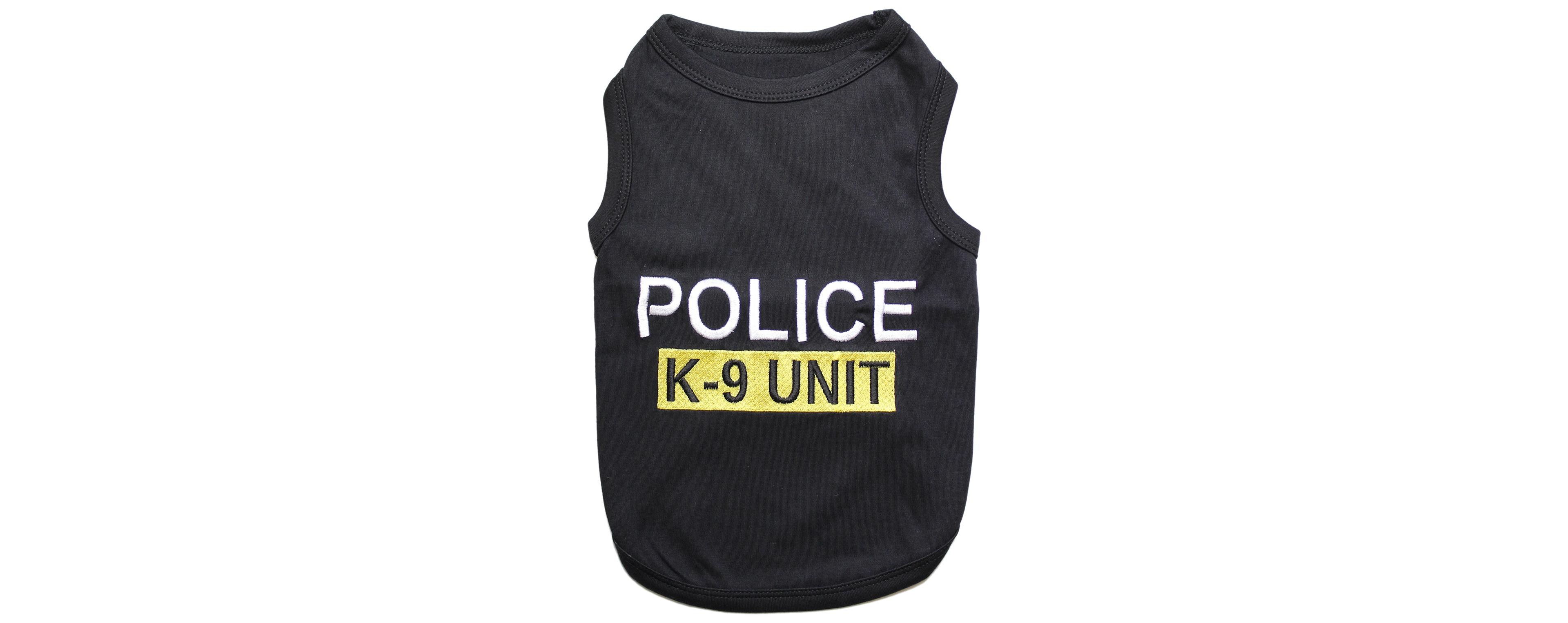 Parisian Pet Police Dog T-Shirt