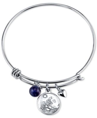 Disney - Some Worth Melting For Charm Bangle Bracelet in Sterling Silver