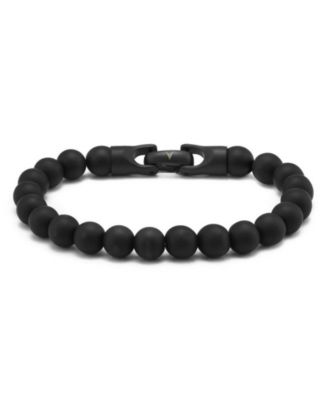 Vincero Men's Spiritual Bead Bracelet, 4mm - Onyx