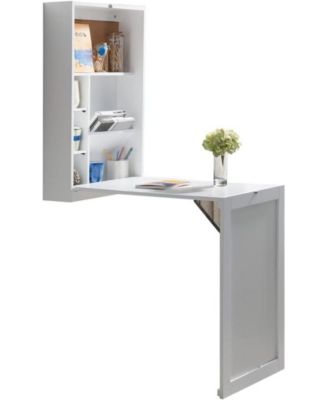 Culver Fold-Away Writing Desk (White)
