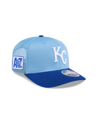 New Era - Men's Light Blue Kansas City Royals 2025 Spring Training 9SEVENTY Stretch-Snap Hat