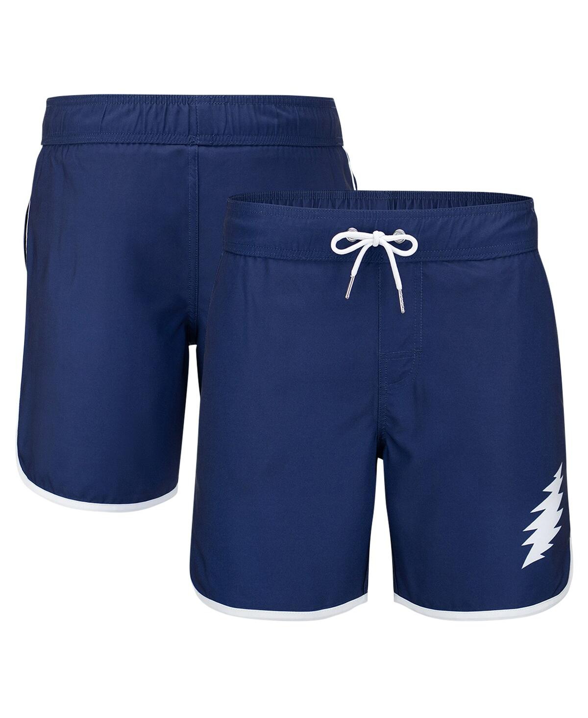 Men's Navy The Grateful Dead Bolt Board Shorts - Navy