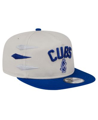 Men's Cream Chicago Cubs Iron Golfer Snapback Hat