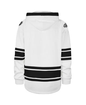 Men's White Philadelphia Eagles After Image Superior Lacer with Hood